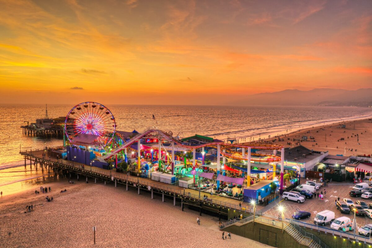 Pacific Park on the Santa Monica Pier